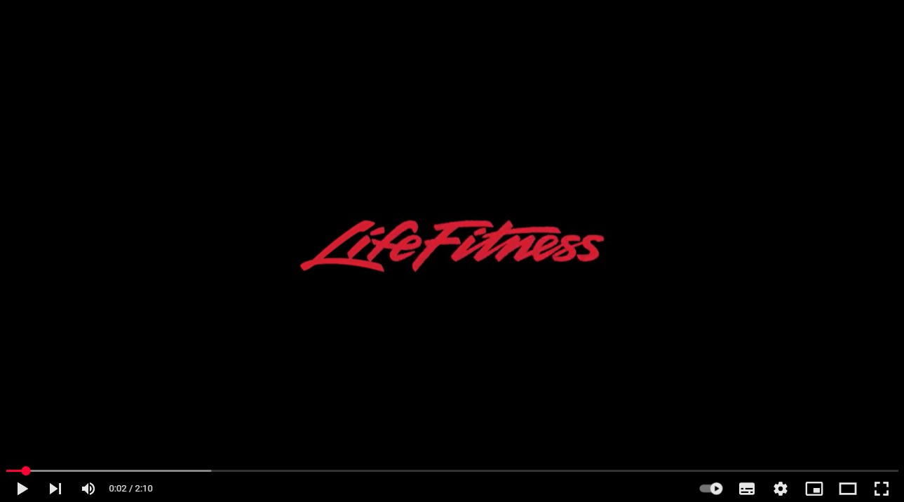 Life Fitness video front
