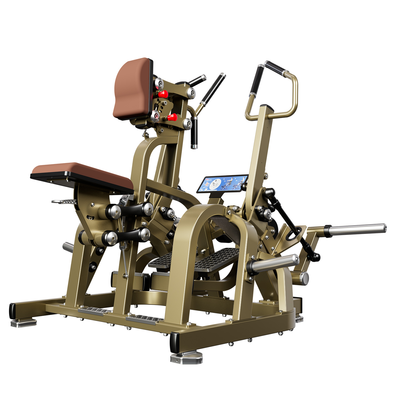 Realleader leader line chest supported row