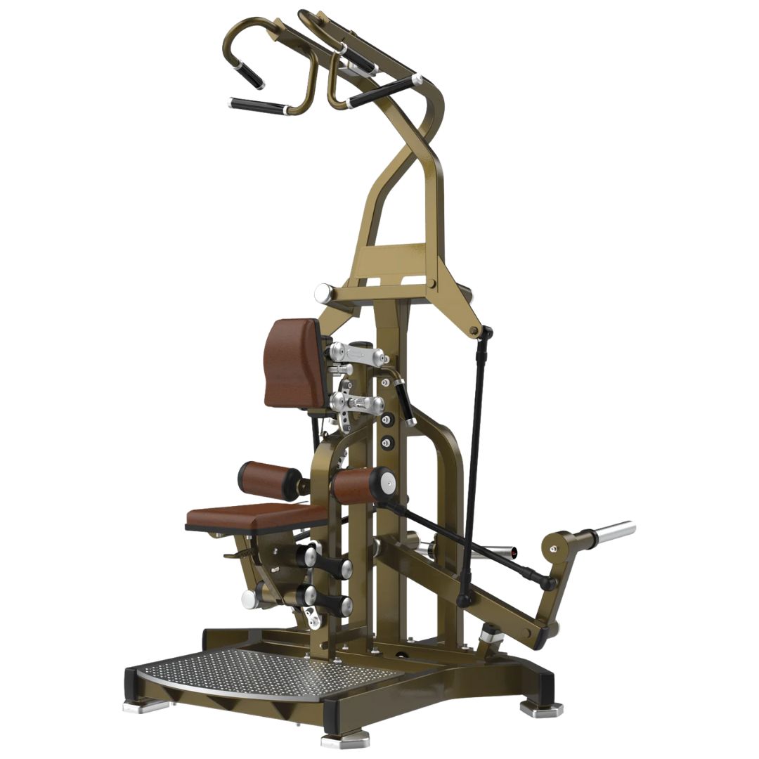 Realleader leader line circular lat pulldown