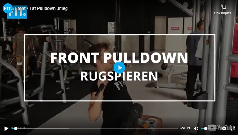 lat pulldown kabelstation