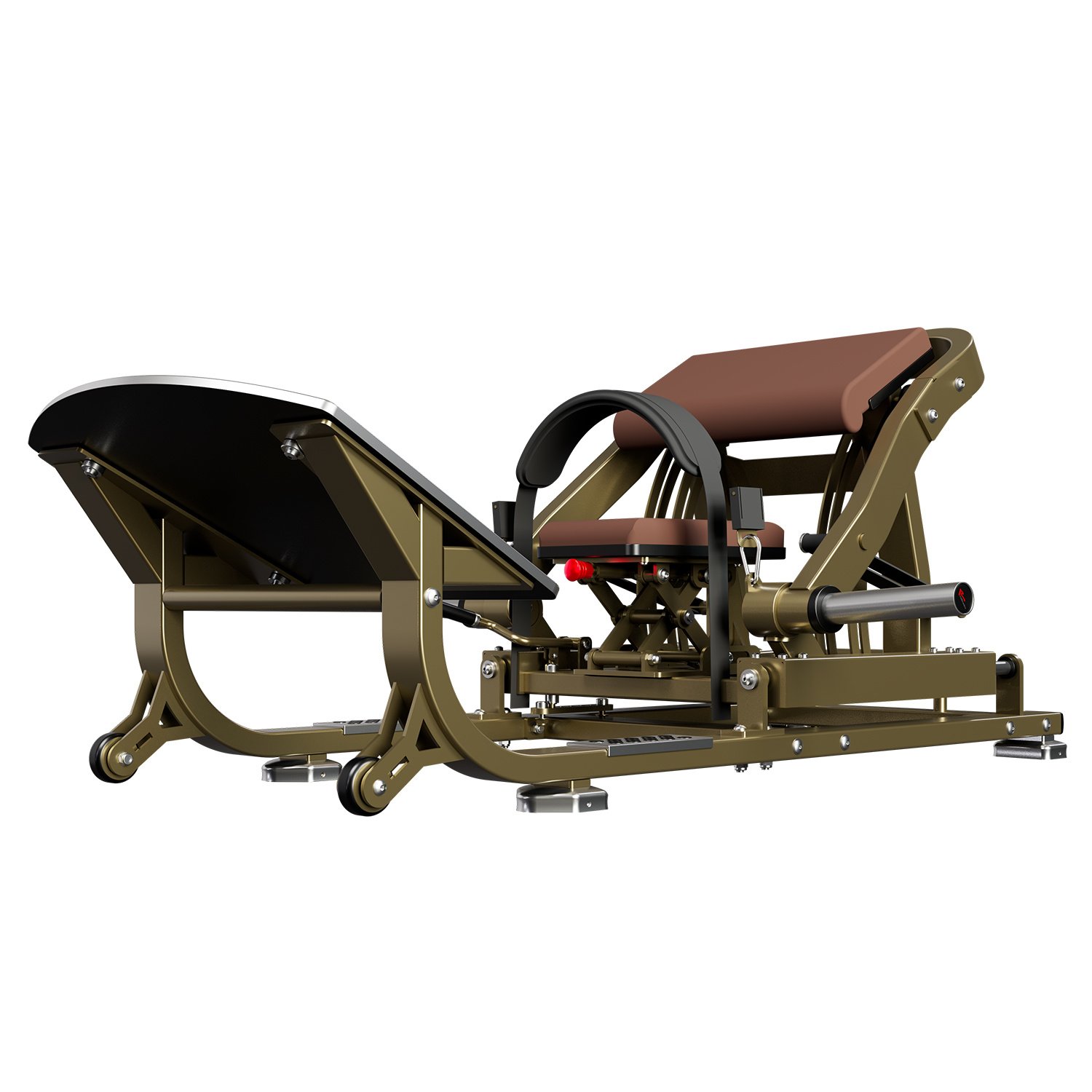 Realleader leader line glute bridge