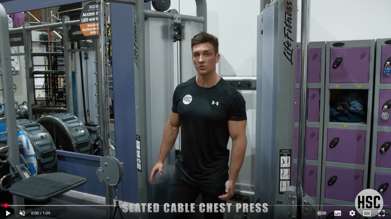 cable chest press
